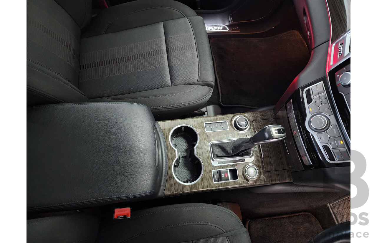 09/2015 Haval H9 PREMIUM (4x4) AWD  4D Wagon Silver 2.0L