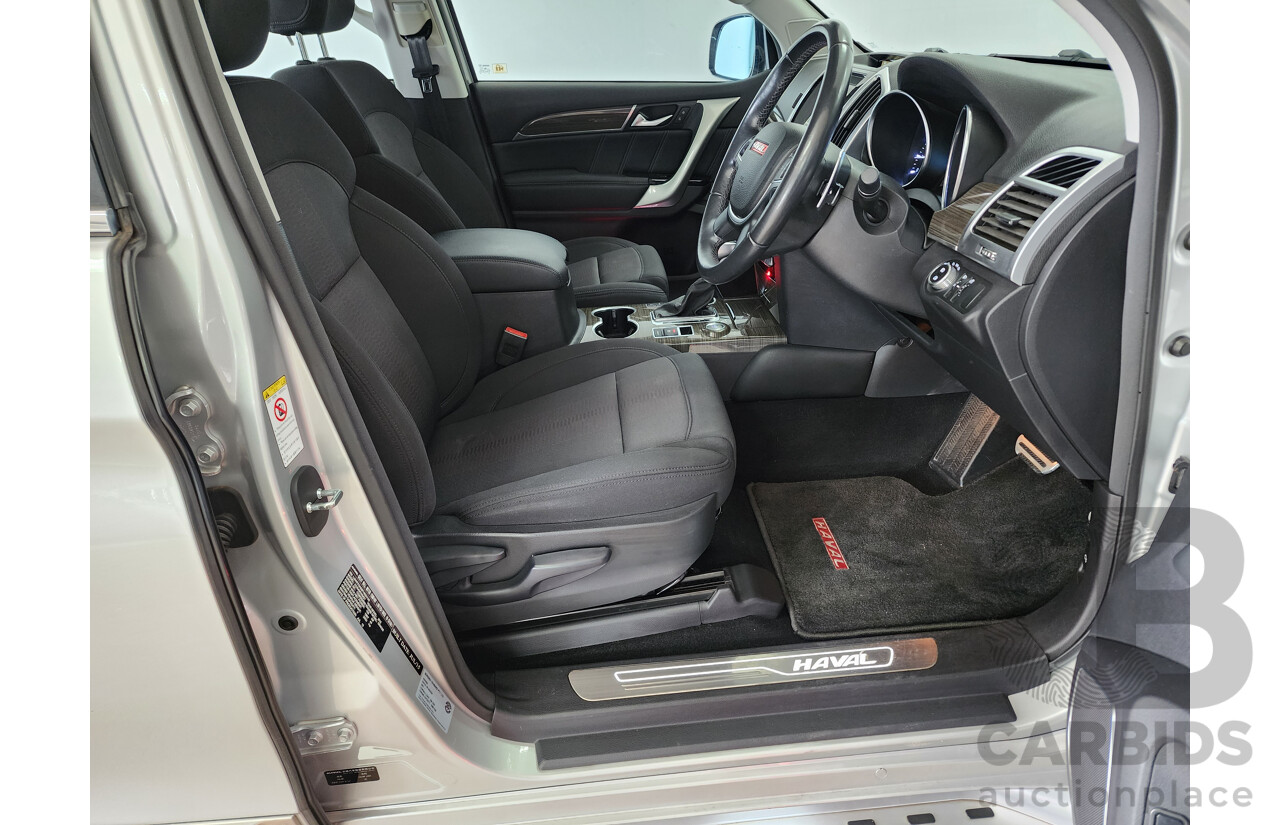 09/2015 Haval H9 PREMIUM (4x4) AWD  4D Wagon Silver 2.0L