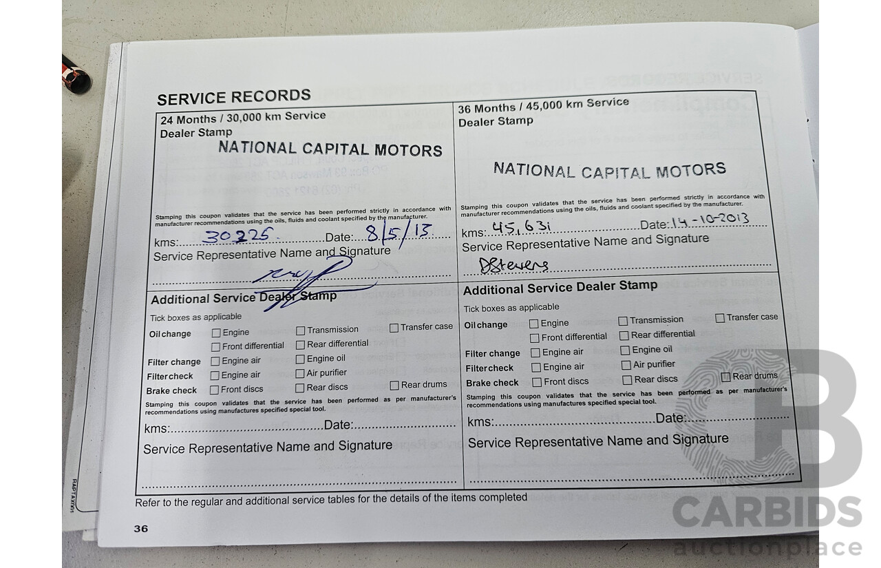 7/2012 Mitsubishi Triton GL-R (4x4) MN MY12 Double Cab Utility Red 2.5L