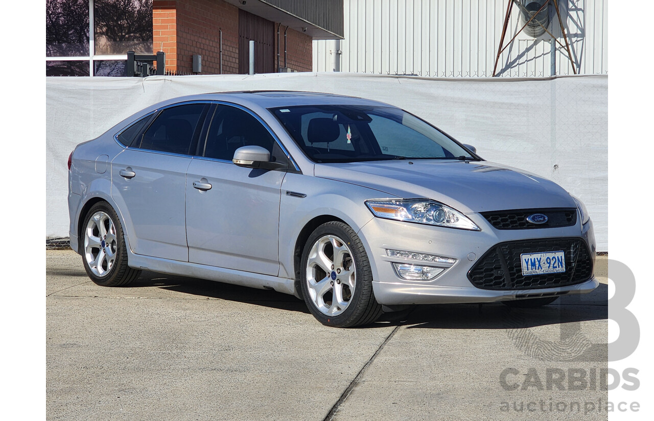 04/2012 Ford Mondeo TITANIUM FWD MC 5D Hatchback Grey 2.0L
