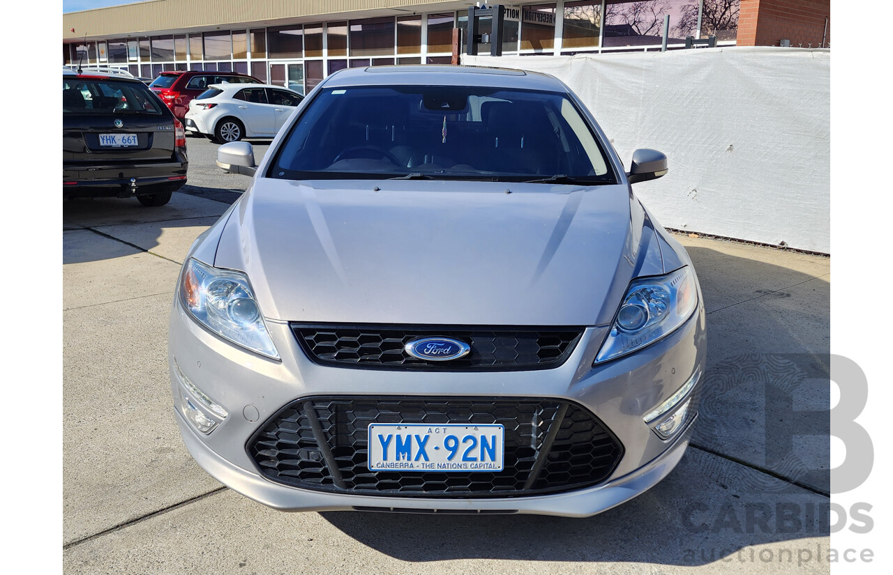 04/2012 Ford Mondeo TITANIUM FWD MC 5D Hatchback Grey 2.0L