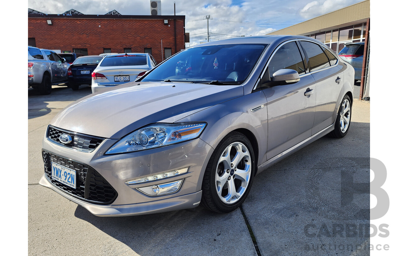 04/2012 Ford Mondeo TITANIUM FWD MC 5D Hatchback Grey 2.0L