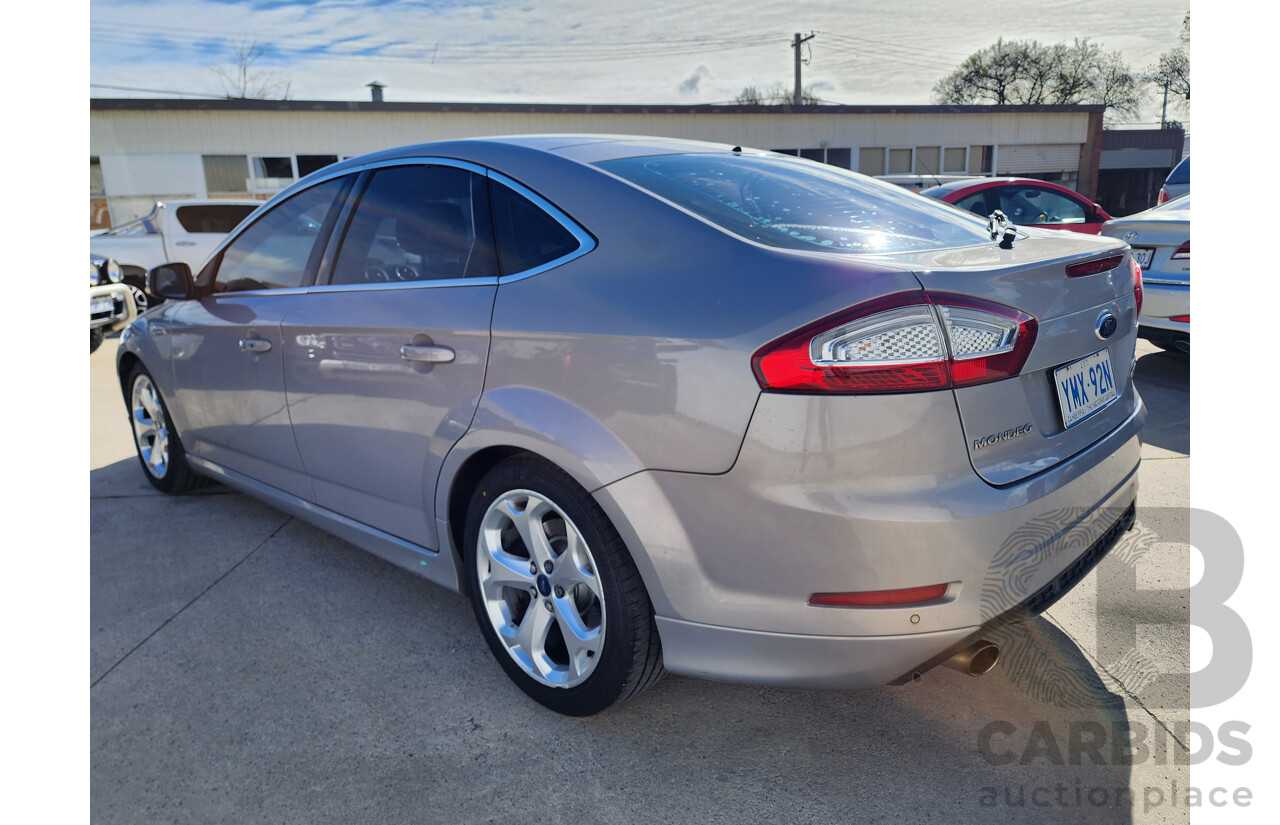 04/2012 Ford Mondeo TITANIUM FWD MC 5D Hatchback Grey 2.0L