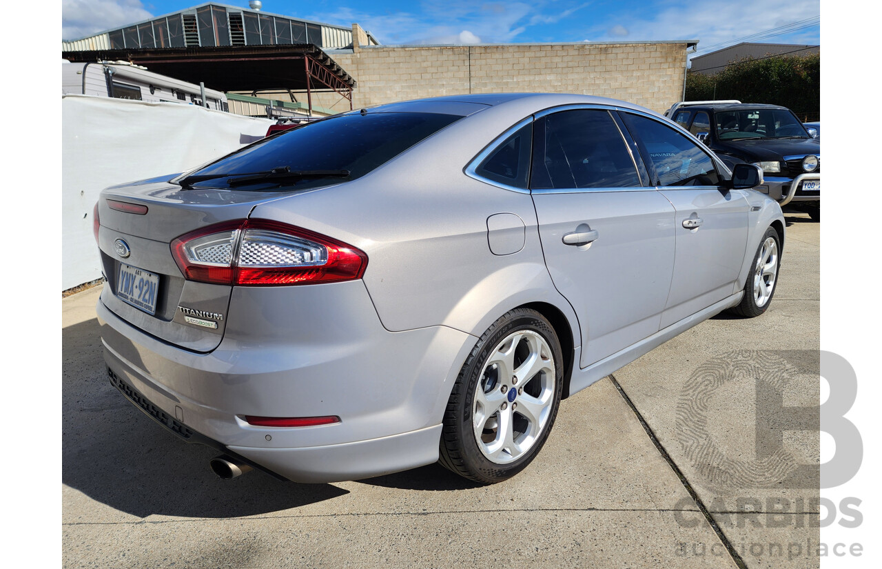 04/2012 Ford Mondeo TITANIUM FWD MC 5D Hatchback Grey 2.0L