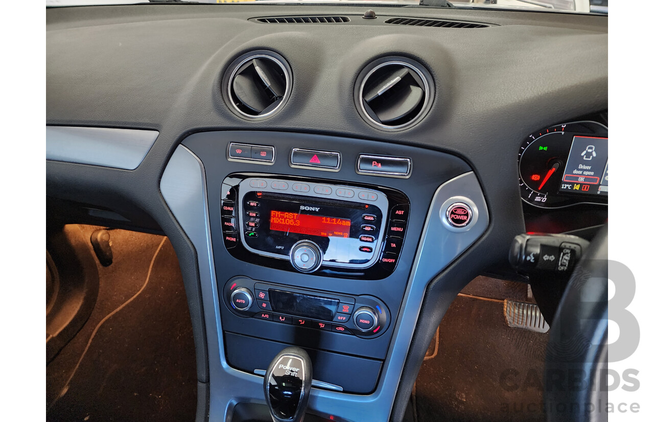 04/2012 Ford Mondeo TITANIUM FWD MC 5D Hatchback Grey 2.0L