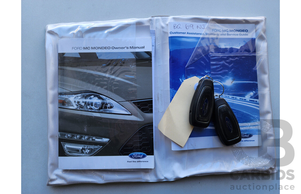 04/2012 Ford Mondeo TITANIUM FWD MC 5D Hatchback Grey 2.0L