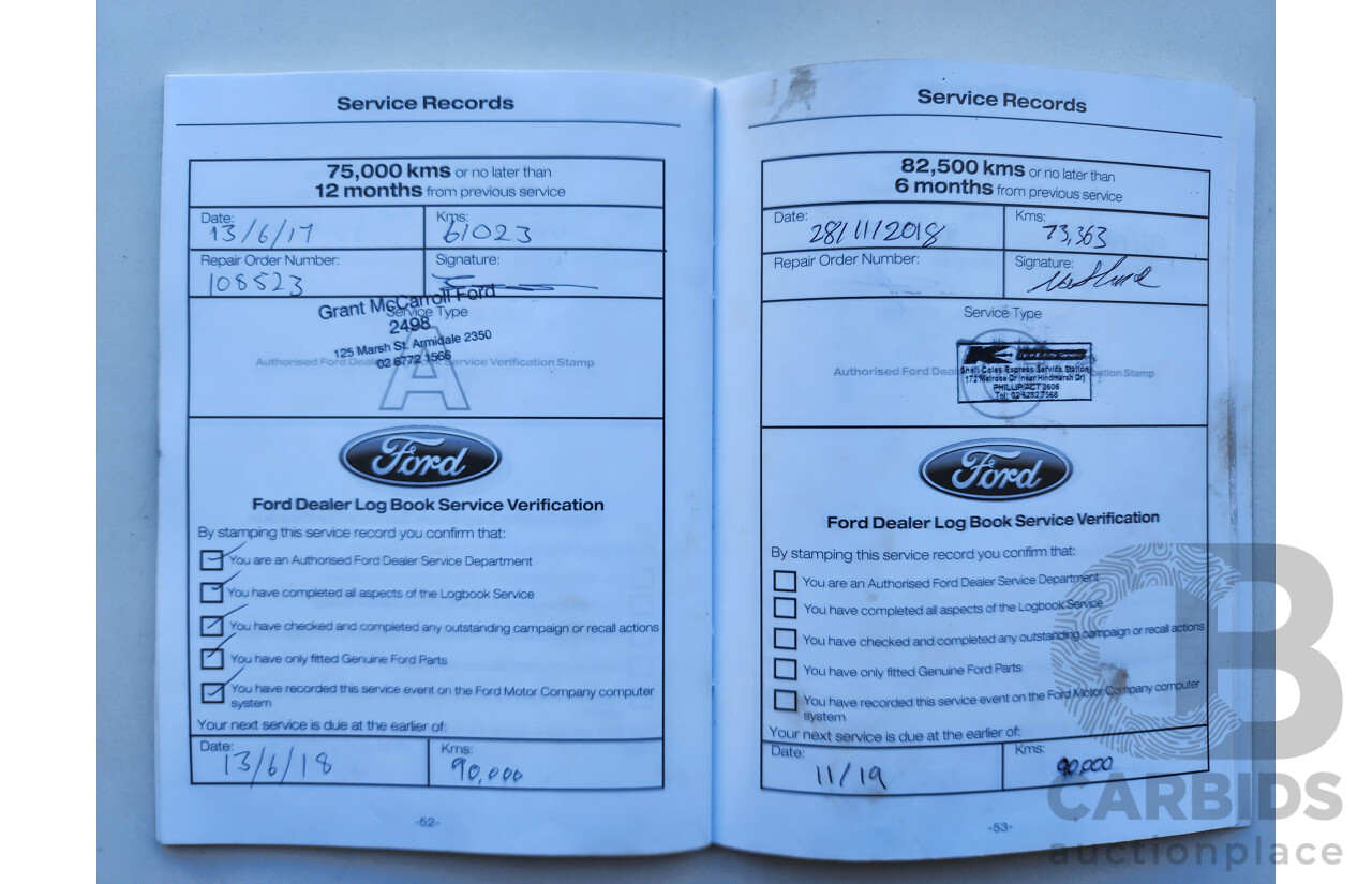 04/2012 Ford Mondeo TITANIUM FWD MC 5D Hatchback Grey 2.0L