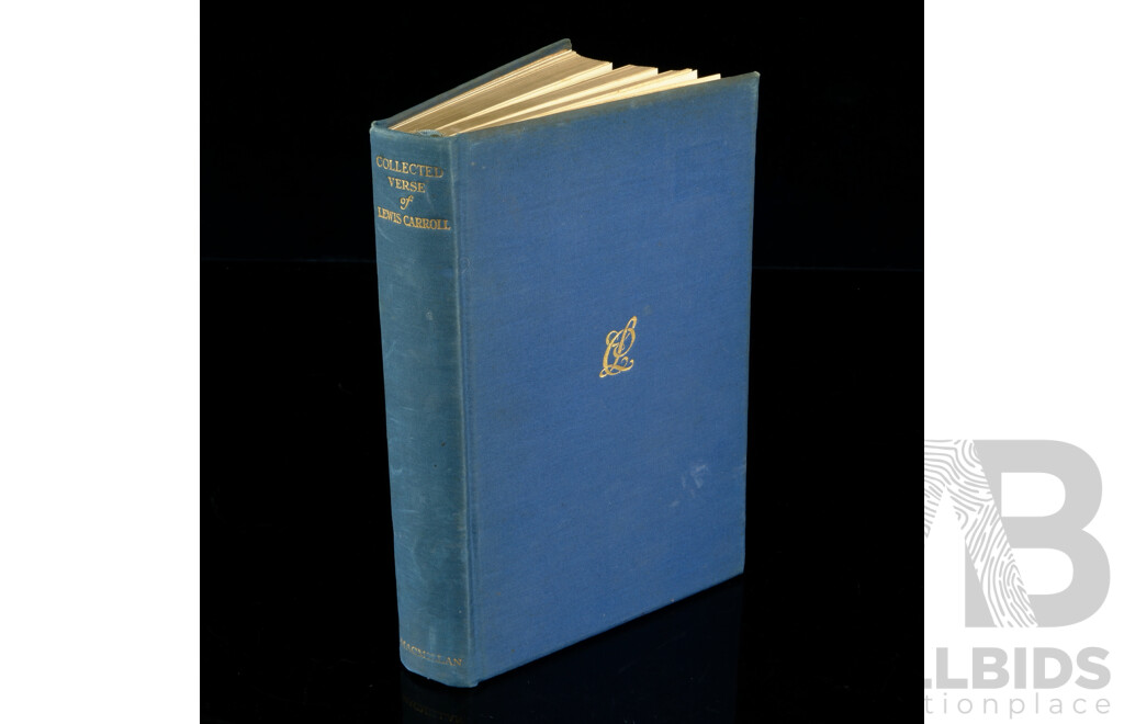 The Collected Verses of Lewis Carroll, Macmillan & Co, London, 1932, Hardcover