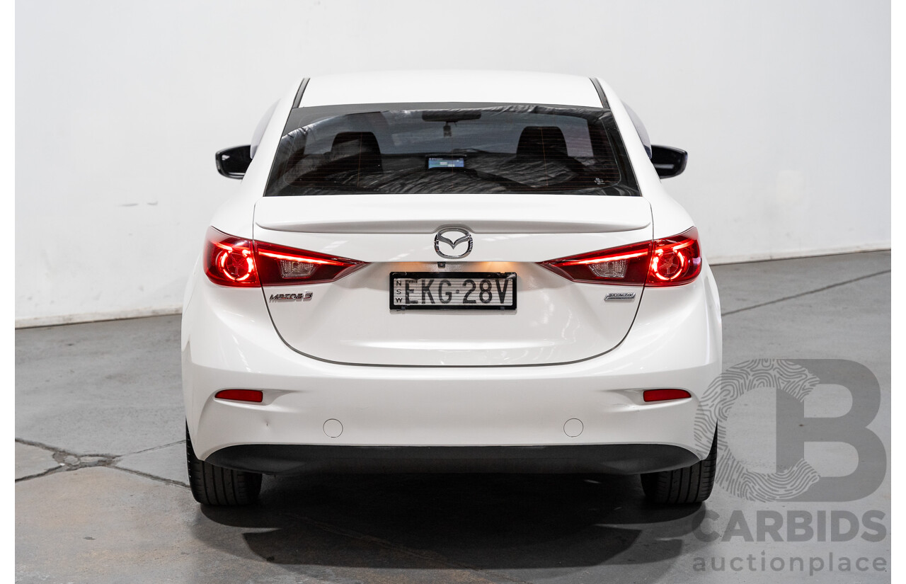 4/2014 Mazda 3 SP25 GT BM Skyactiv 4d Sedan Pearl White 2.5L