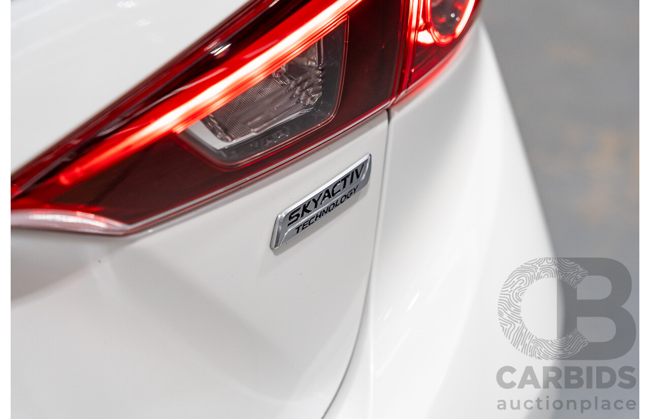 4/2014 Mazda 3 SP25 GT BM Skyactiv 4d Sedan Pearl White 2.5L