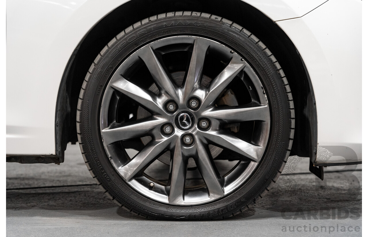 4/2014 Mazda 3 SP25 GT BM Skyactiv 4d Sedan Pearl White 2.5L