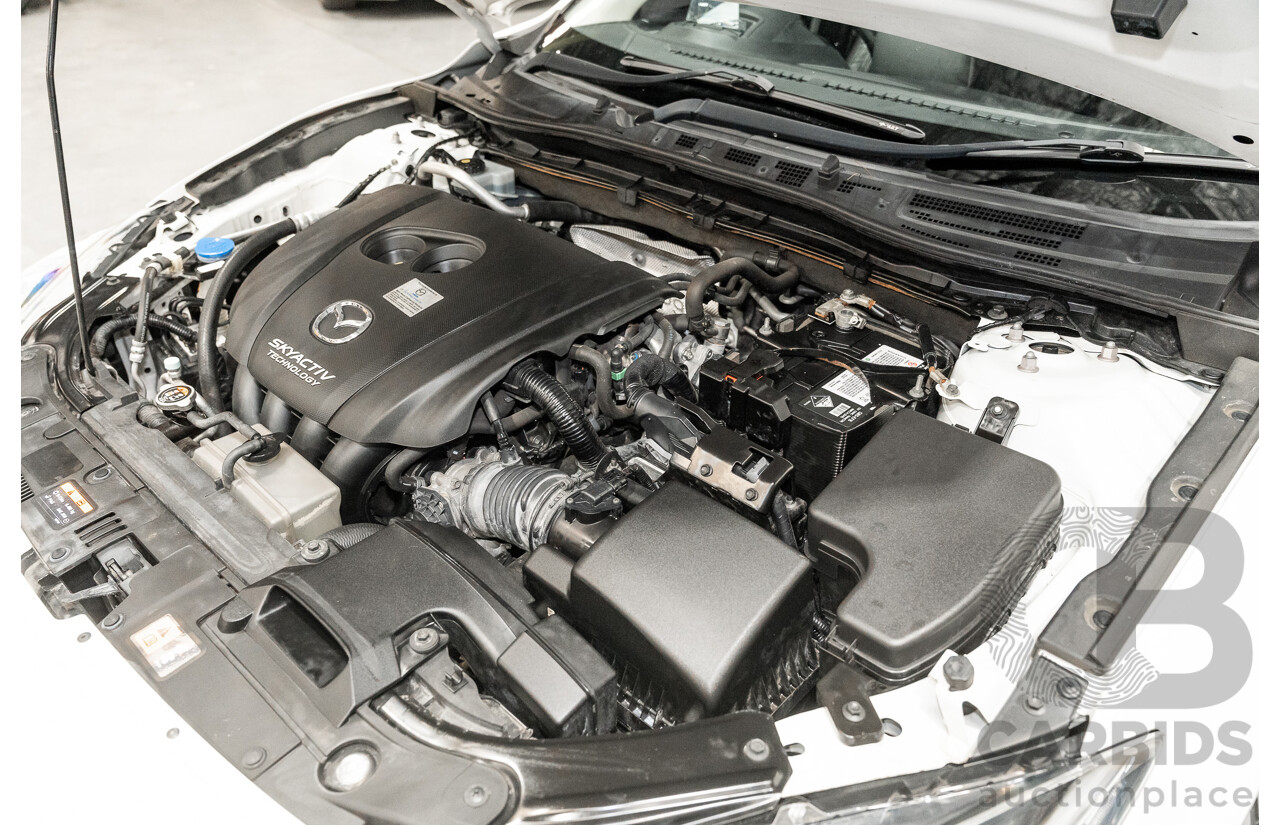 4/2014 Mazda 3 SP25 GT BM Skyactiv 4d Sedan Pearl White 2.5L