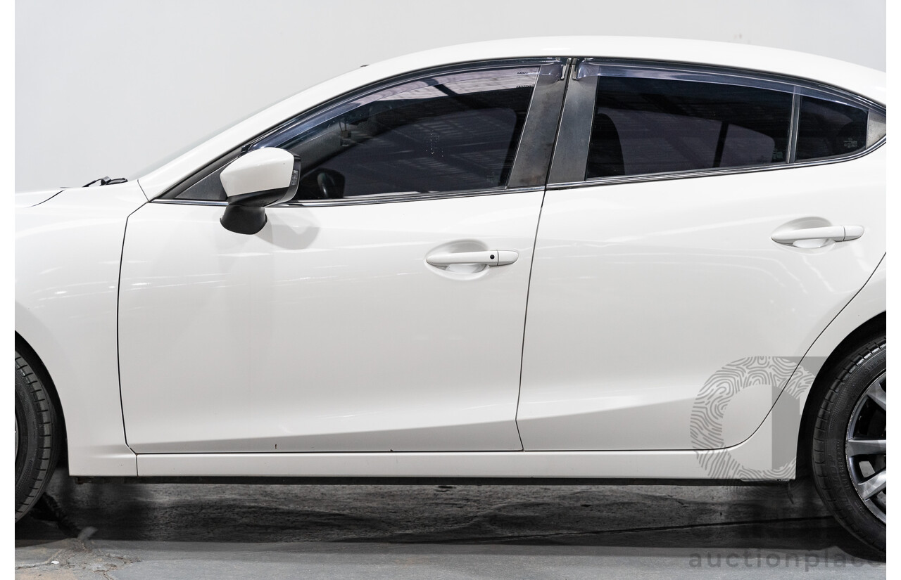 4/2014 Mazda 3 SP25 GT BM Skyactiv 4d Sedan Pearl White 2.5L