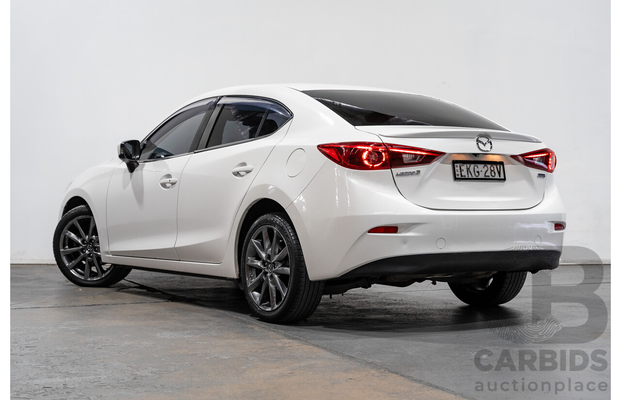 4/2014 Mazda 3 SP25 GT BM Skyactiv 4d Sedan Pearl White 2.5L