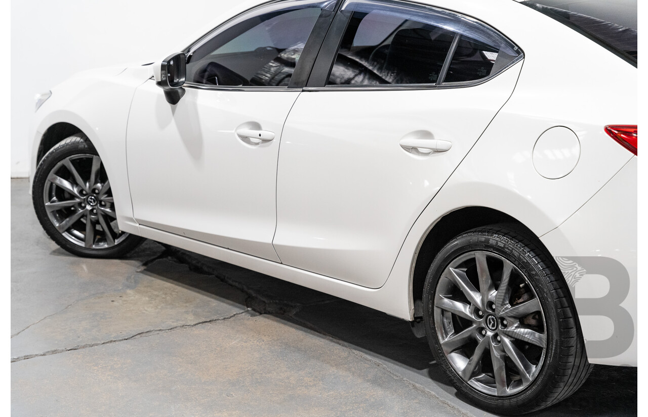 4/2014 Mazda 3 SP25 GT BM Skyactiv 4d Sedan Pearl White 2.5L