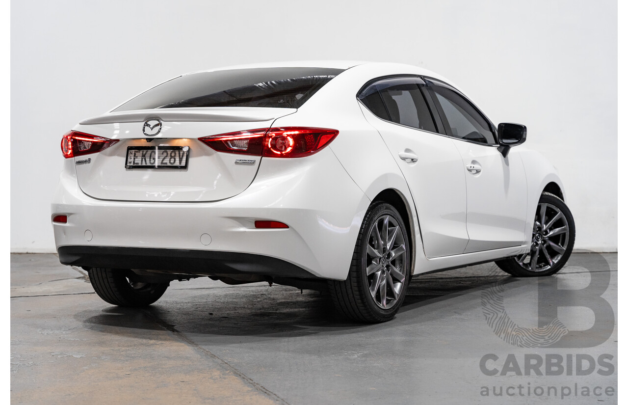 4/2014 Mazda 3 SP25 GT BM Skyactiv 4d Sedan Pearl White 2.5L