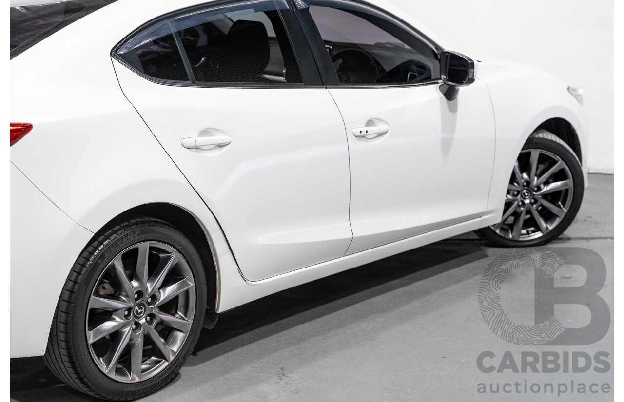 4/2014 Mazda 3 SP25 GT BM Skyactiv 4d Sedan Pearl White 2.5L