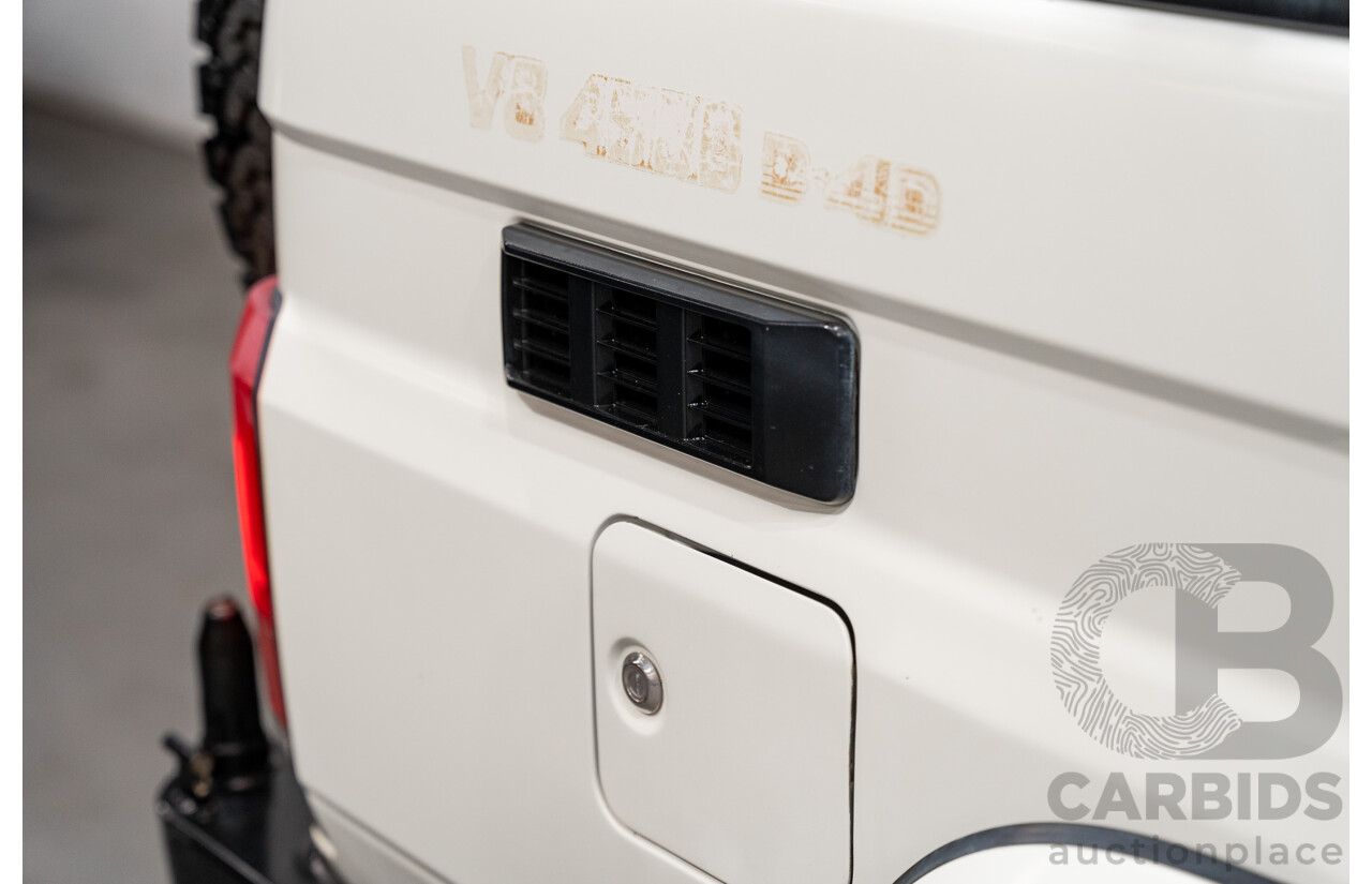 1/2009 Toyota Landcruiser GXL (4x4) VDJ76R 09 Upgrade 4d Wagon White Turbo Diesel V8 4.5L