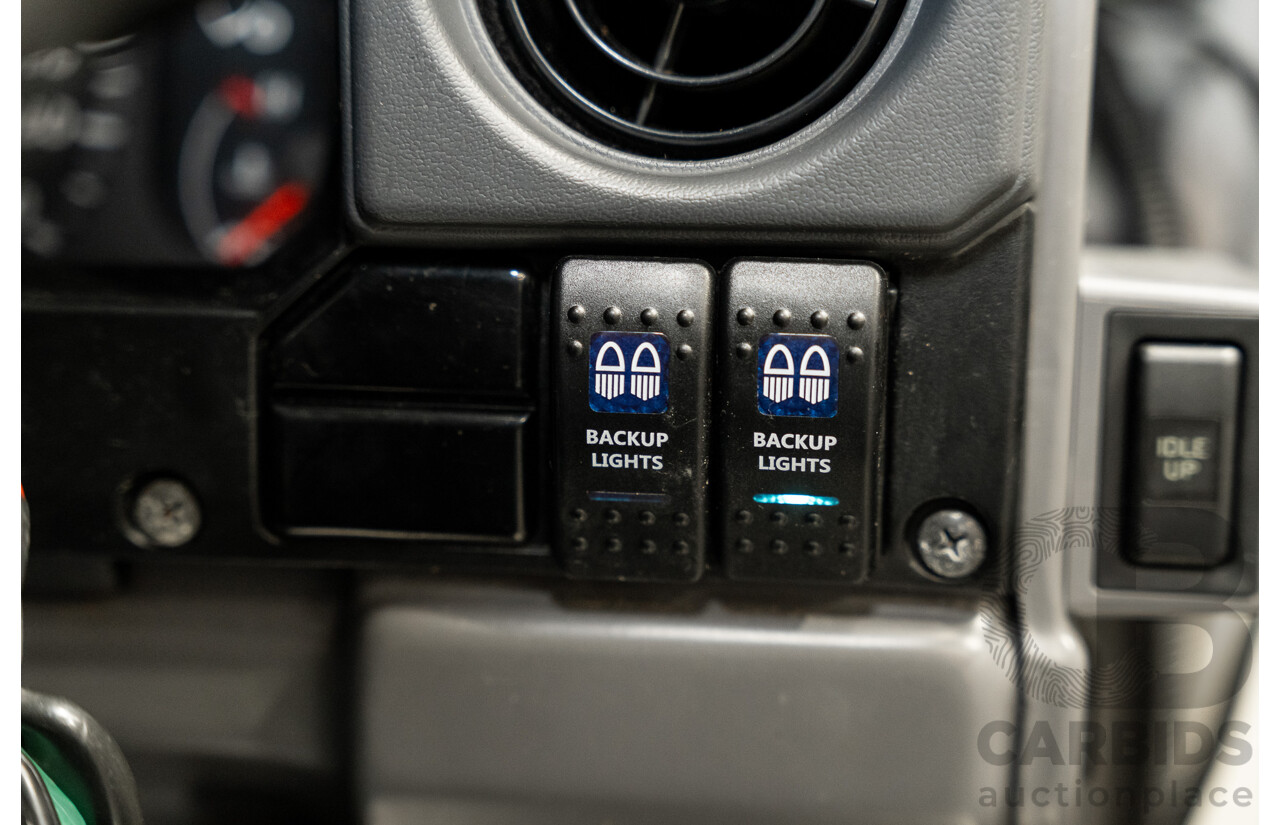 1/2009 Toyota Landcruiser GXL (4x4) VDJ76R 09 Upgrade 4d Wagon White Turbo Diesel V8 4.5L