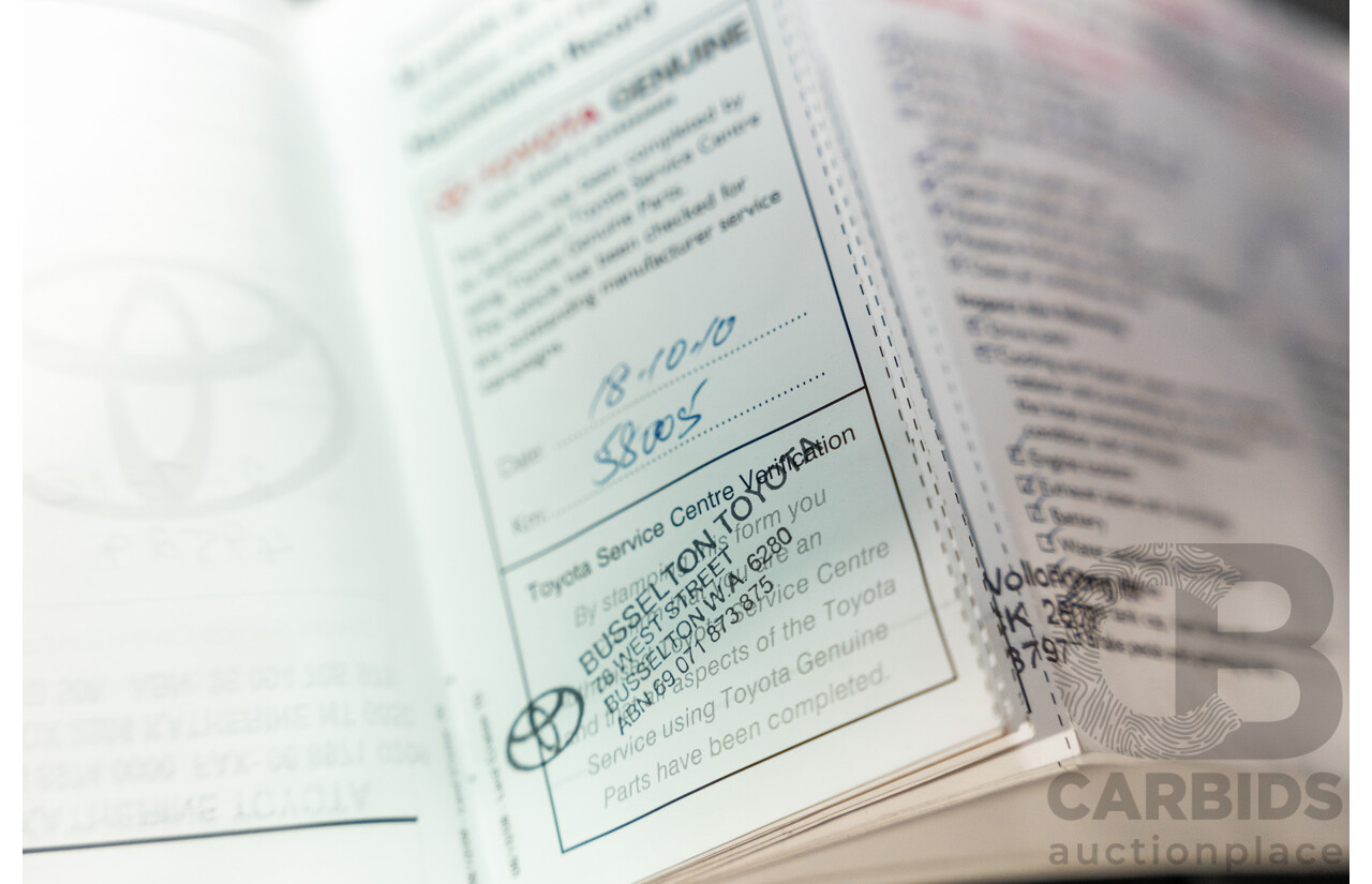 1/2009 Toyota Landcruiser GXL (4x4) VDJ76R 09 Upgrade 4d Wagon White Turbo Diesel V8 4.5L