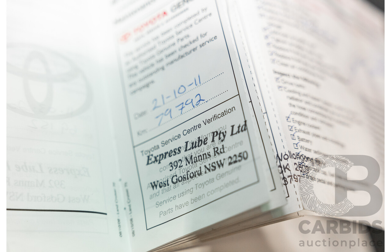 1/2009 Toyota Landcruiser GXL (4x4) VDJ76R 09 Upgrade 4d Wagon White Turbo Diesel V8 4.5L