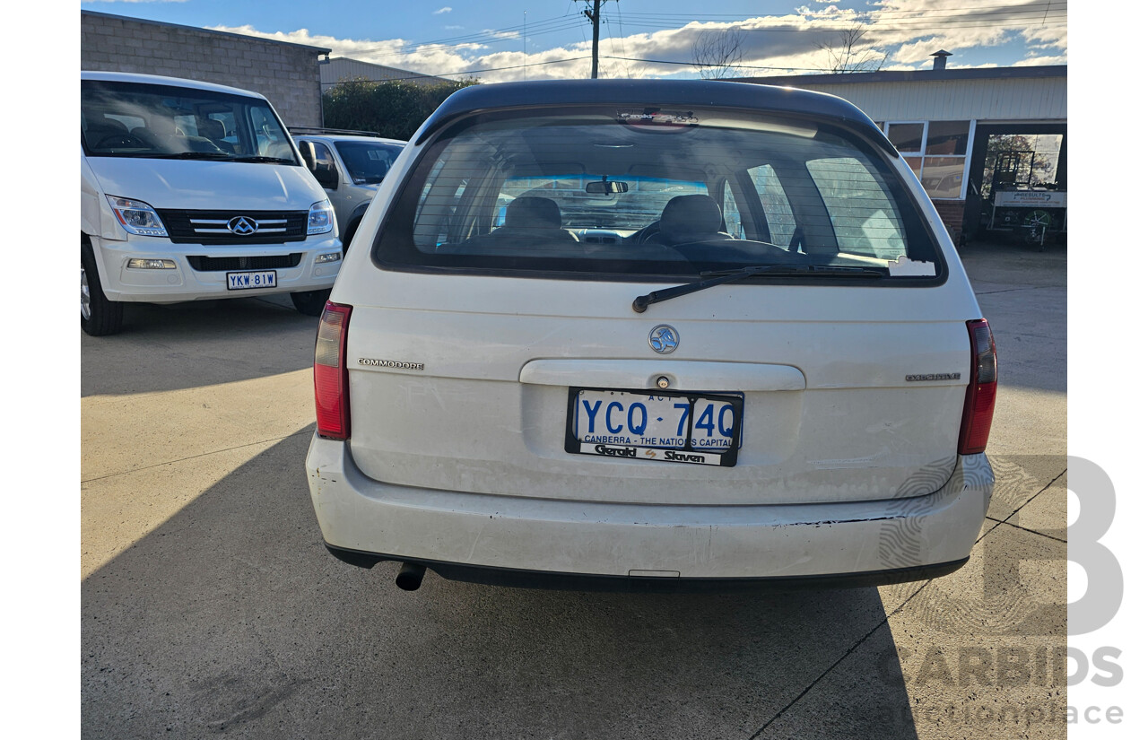 3/2003 Holden Commodore Executive VY 4d Wagon White 3.8L