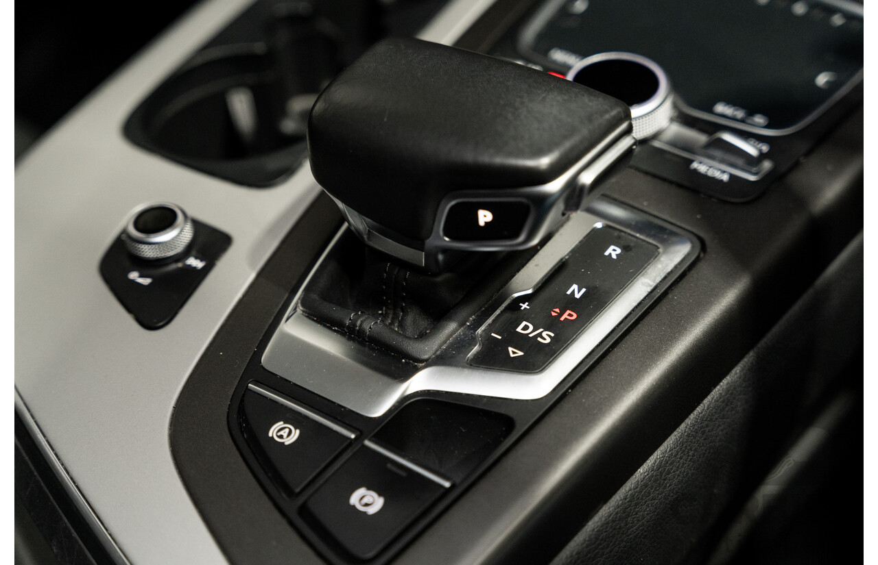 6/2016 Audi Q7 3.0 TDI Quattro (AWD) 4M 4d Wagon Carrara White Turbo Diesel V6 3.0L - 7 Seater