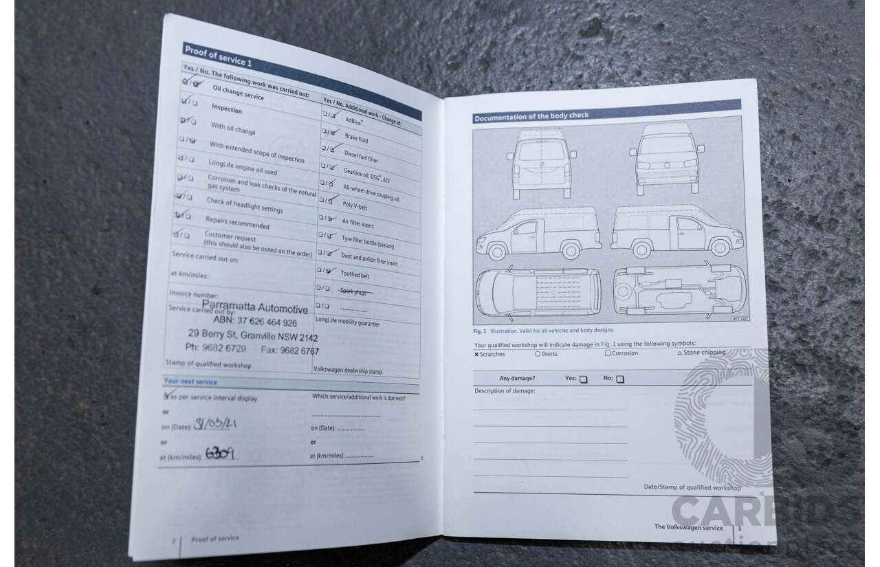 06/2019 Volkswagen Transporter TDI340 SWB T6 MY19 2d Van Candy White Turbo Diesel 2.0L