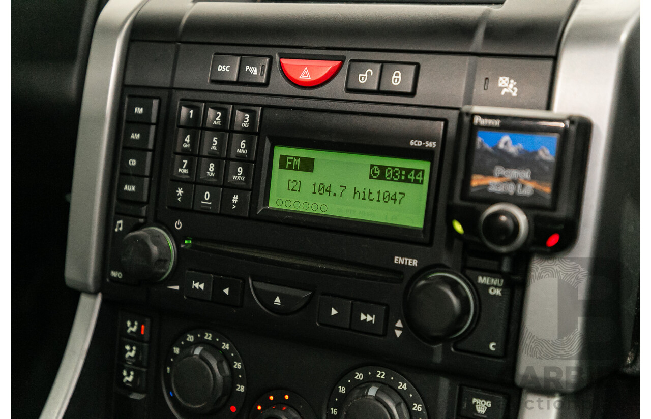 8/2007 Land Rover Range Rover Sport 3.6 TDV8 (4x4) MY07 4d Wagon Stornoway Grey Metallic Turbo Diesel V8 3.6L