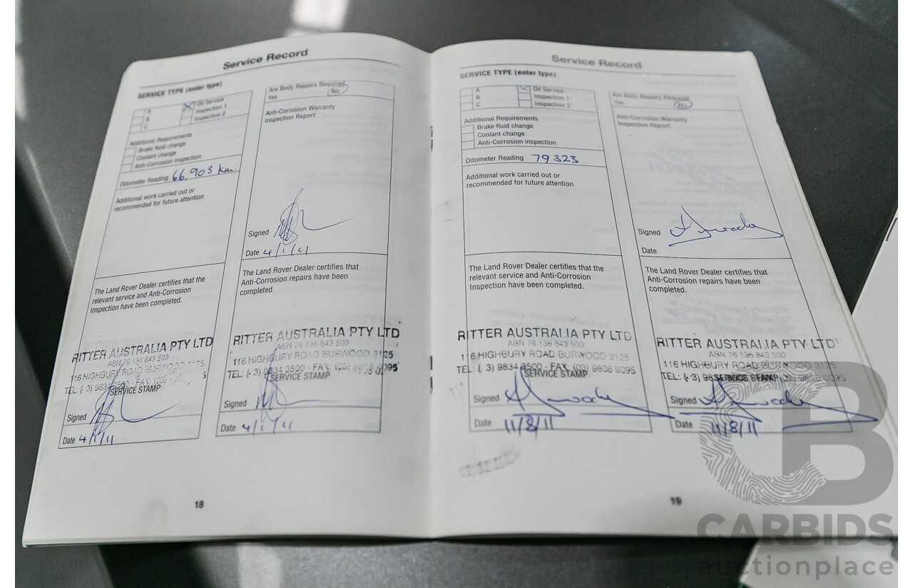 8/2007 Land Rover Range Rover Sport 3.6 TDV8 (4x4) MY07 4d Wagon Stornoway Grey Metallic Turbo Diesel V8 3.6L