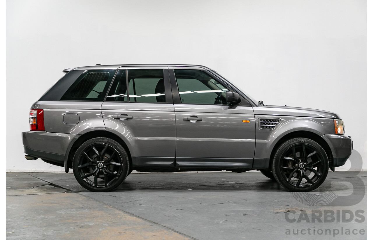 8/2007 Land Rover Range Rover Sport 3.6 TDV8 (4x4) MY07 4d Wagon Stornoway Grey Metallic Turbo Diesel V8 3.6L