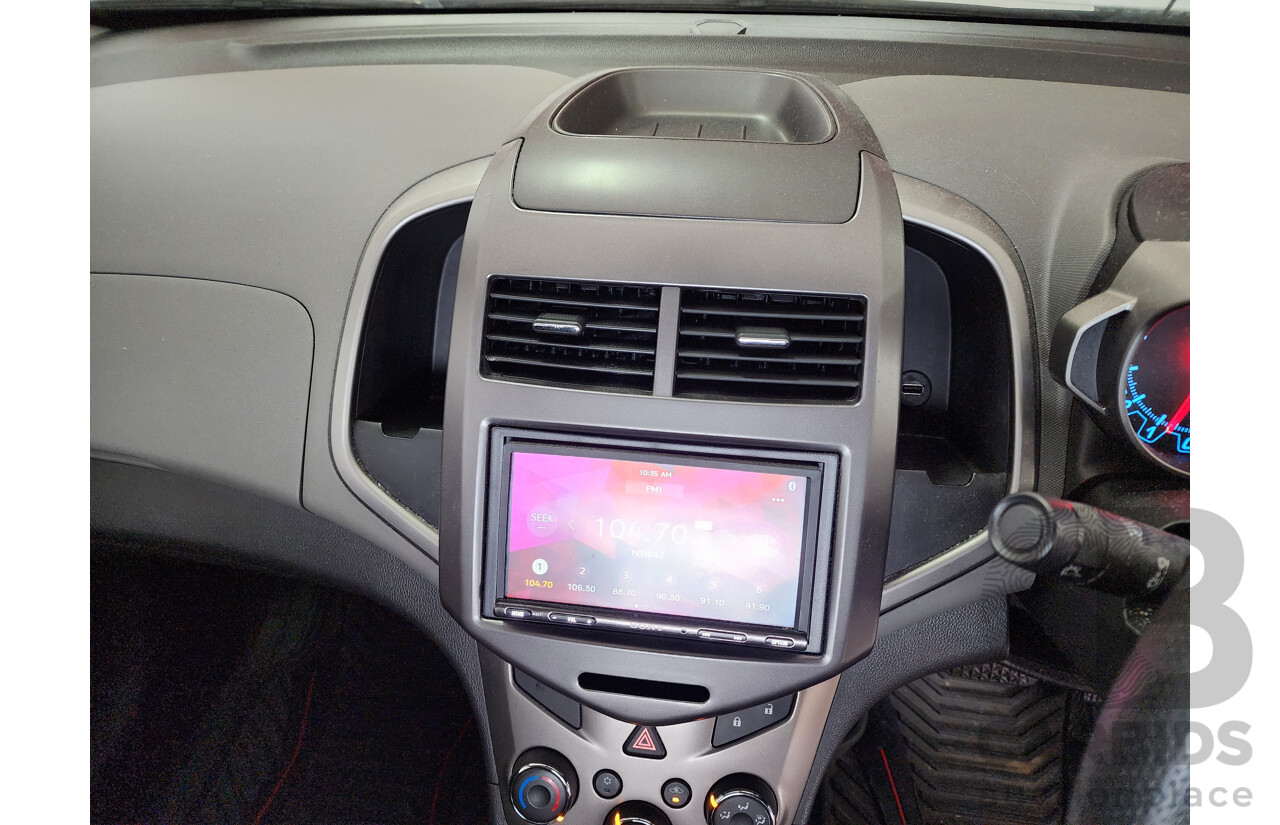 02/2012 Holden Barina CD FWD TM MY13 4D Sedan Red 1.6L