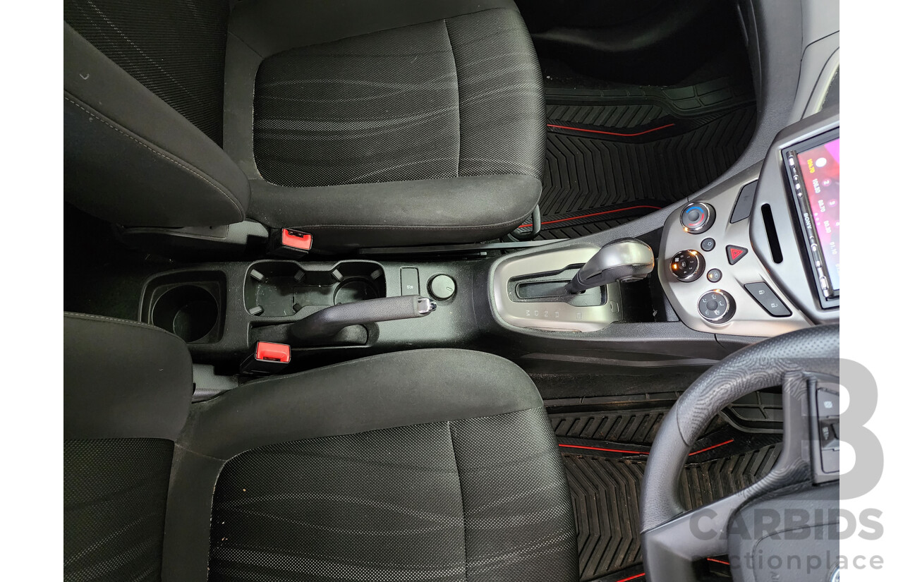 02/2012 Holden Barina CD FWD TM MY13 4D Sedan Red 1.6L