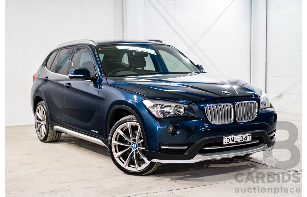 5/2015 BMW X1 Sdrive 18d E84 MY15 4d Wagon Midnight Blue Metallic Turbo Diesel 2.0L