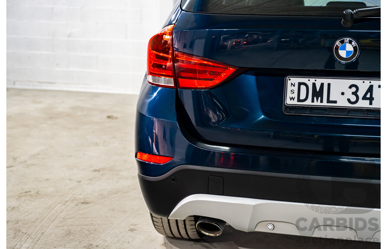 5/2015 BMW X1 Sdrive 18d E84 MY15 4d Wagon Midnight Blue Metallic Turbo Diesel 2.0L