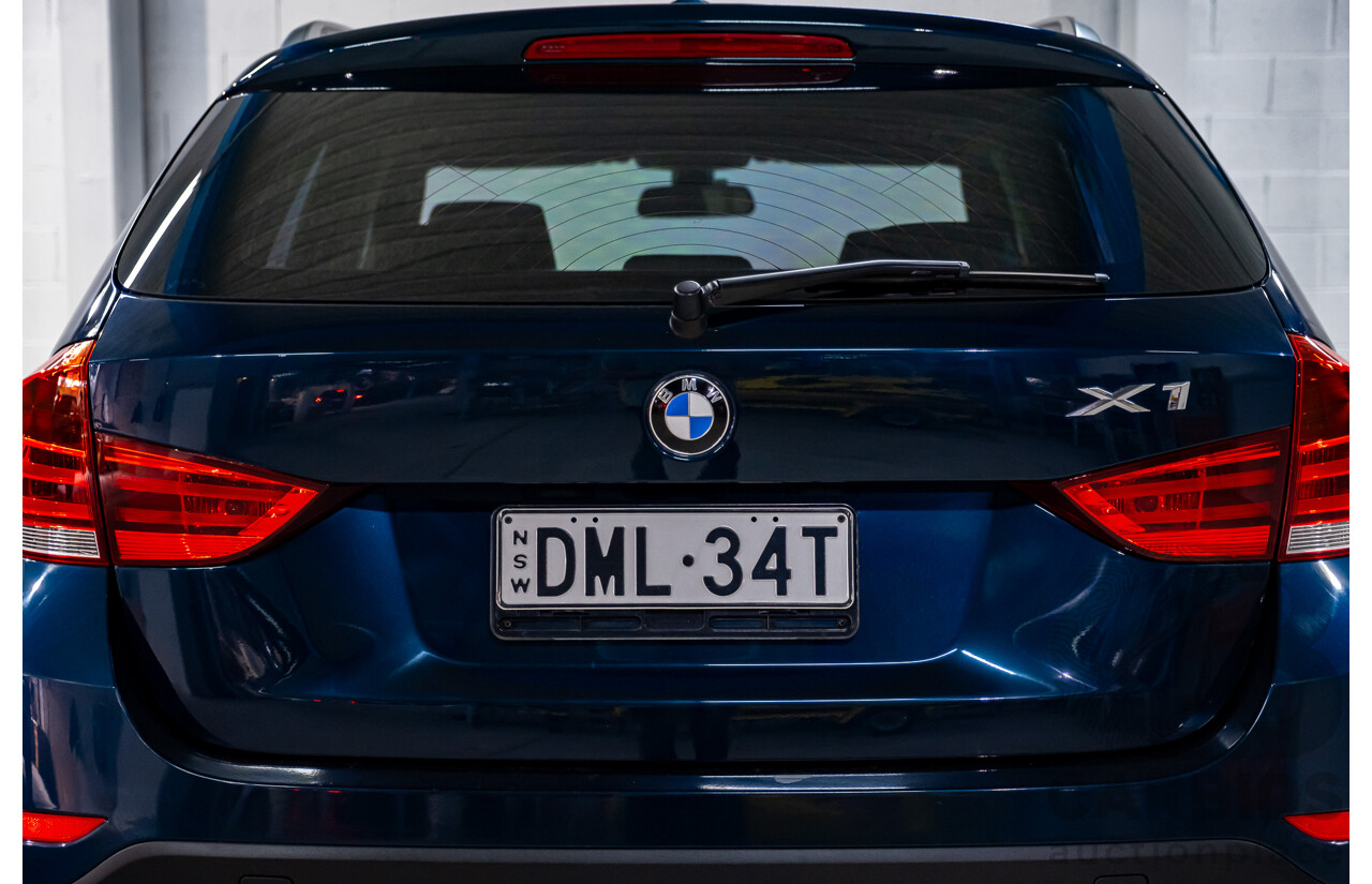 5/2015 BMW X1 Sdrive 18d E84 MY15 4d Wagon Midnight Blue Metallic Turbo Diesel 2.0L