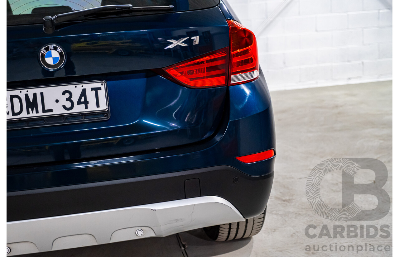 5/2015 BMW X1 Sdrive 18d E84 MY15 4d Wagon Midnight Blue Metallic Turbo Diesel 2.0L