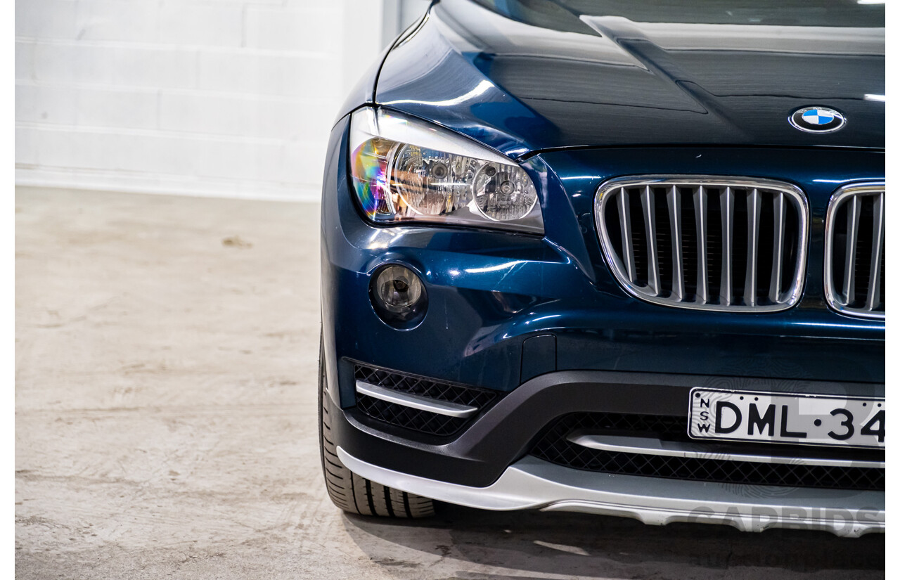 5/2015 BMW X1 Sdrive 18d E84 MY15 4d Wagon Midnight Blue Metallic Turbo Diesel 2.0L
