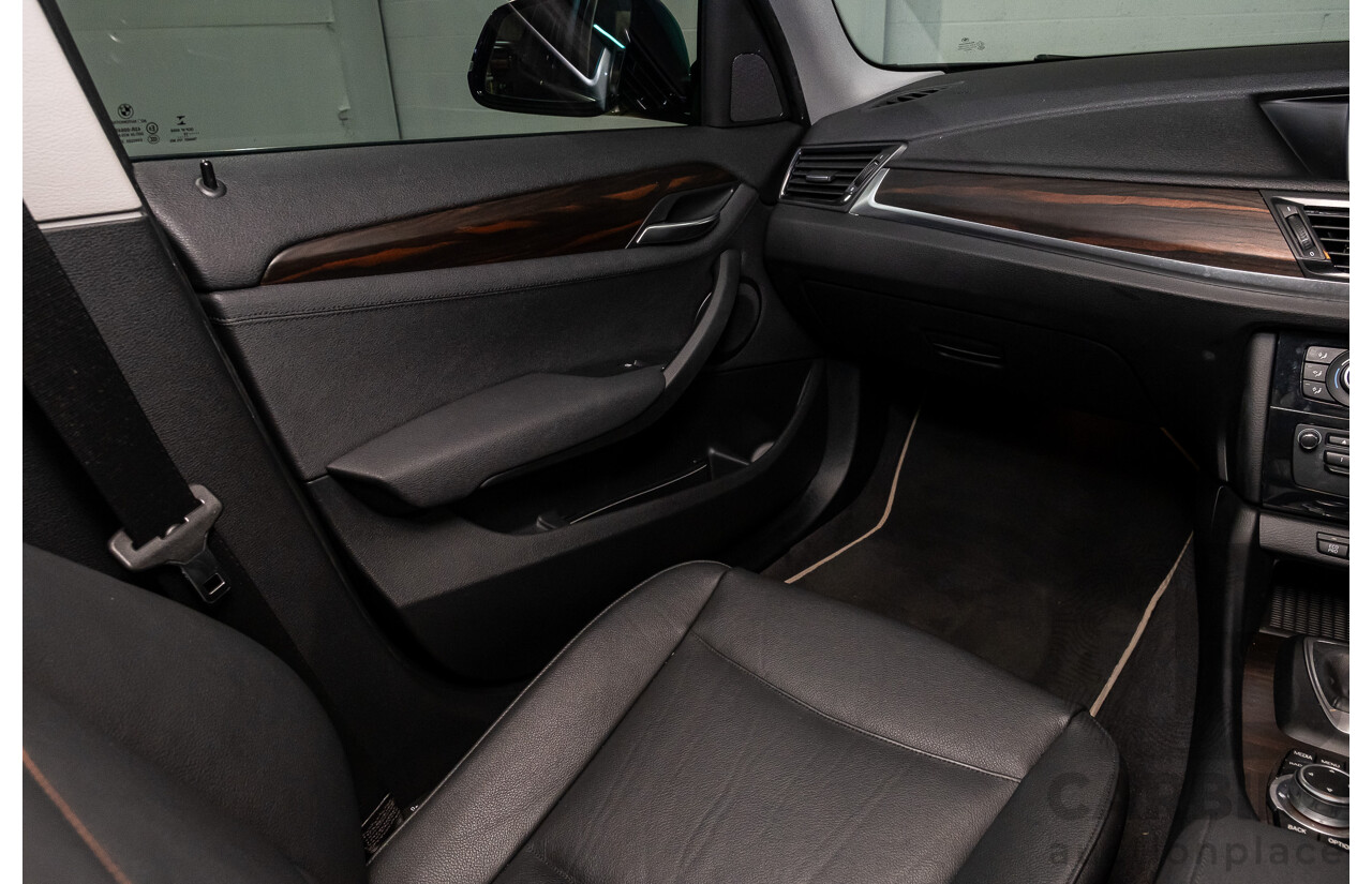 5/2015 BMW X1 Sdrive 18d E84 MY15 4d Wagon Midnight Blue Metallic Turbo Diesel 2.0L