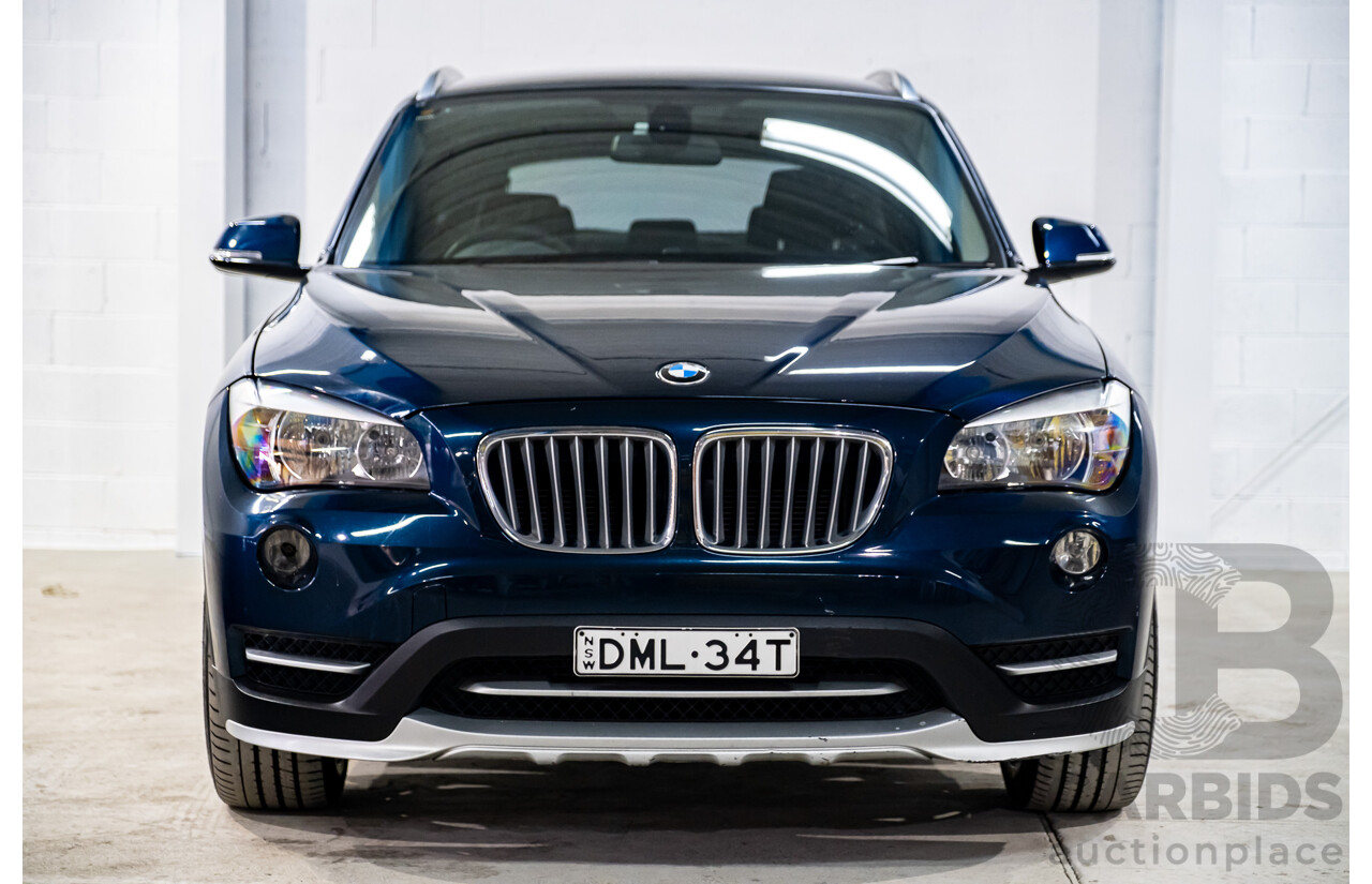 5/2015 BMW X1 Sdrive 18d E84 MY15 4d Wagon Midnight Blue Metallic Turbo Diesel 2.0L