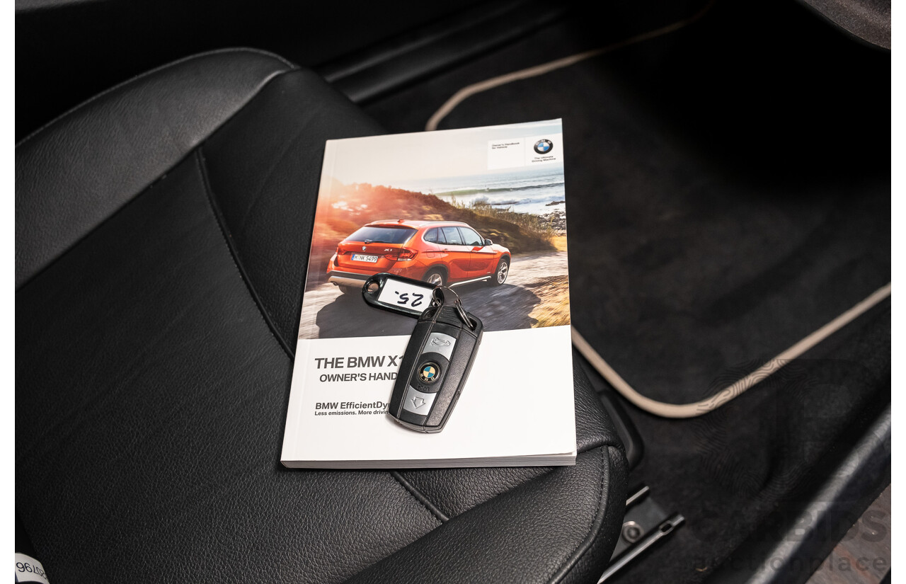 5/2015 BMW X1 Sdrive 18d E84 MY15 4d Wagon Midnight Blue Metallic Turbo Diesel 2.0L