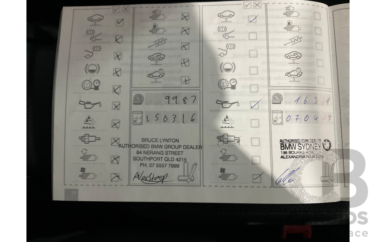 5/2015 BMW X1 Sdrive 18d E84 MY15 4d Wagon Midnight Blue Metallic Turbo Diesel 2.0L