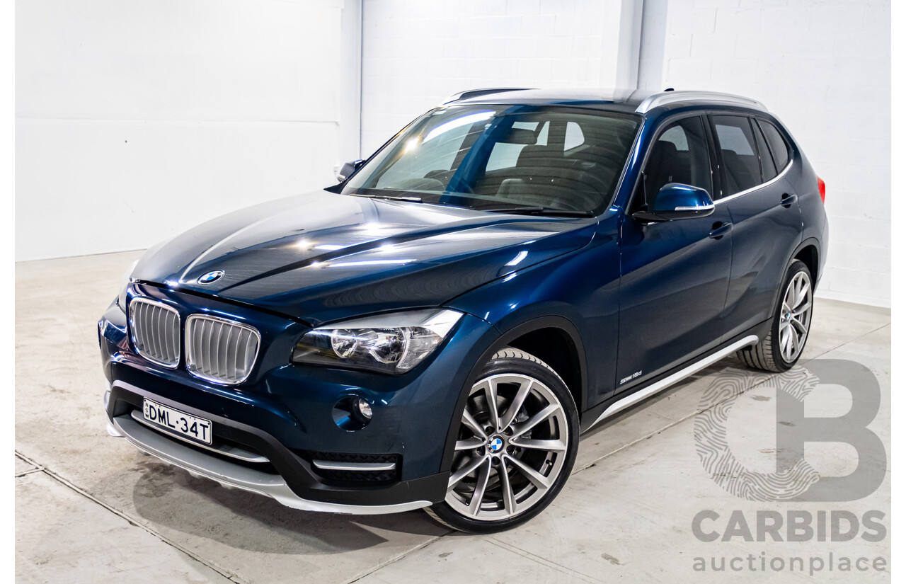 5/2015 BMW X1 Sdrive 18d E84 MY15 4d Wagon Midnight Blue Metallic Turbo Diesel 2.0L