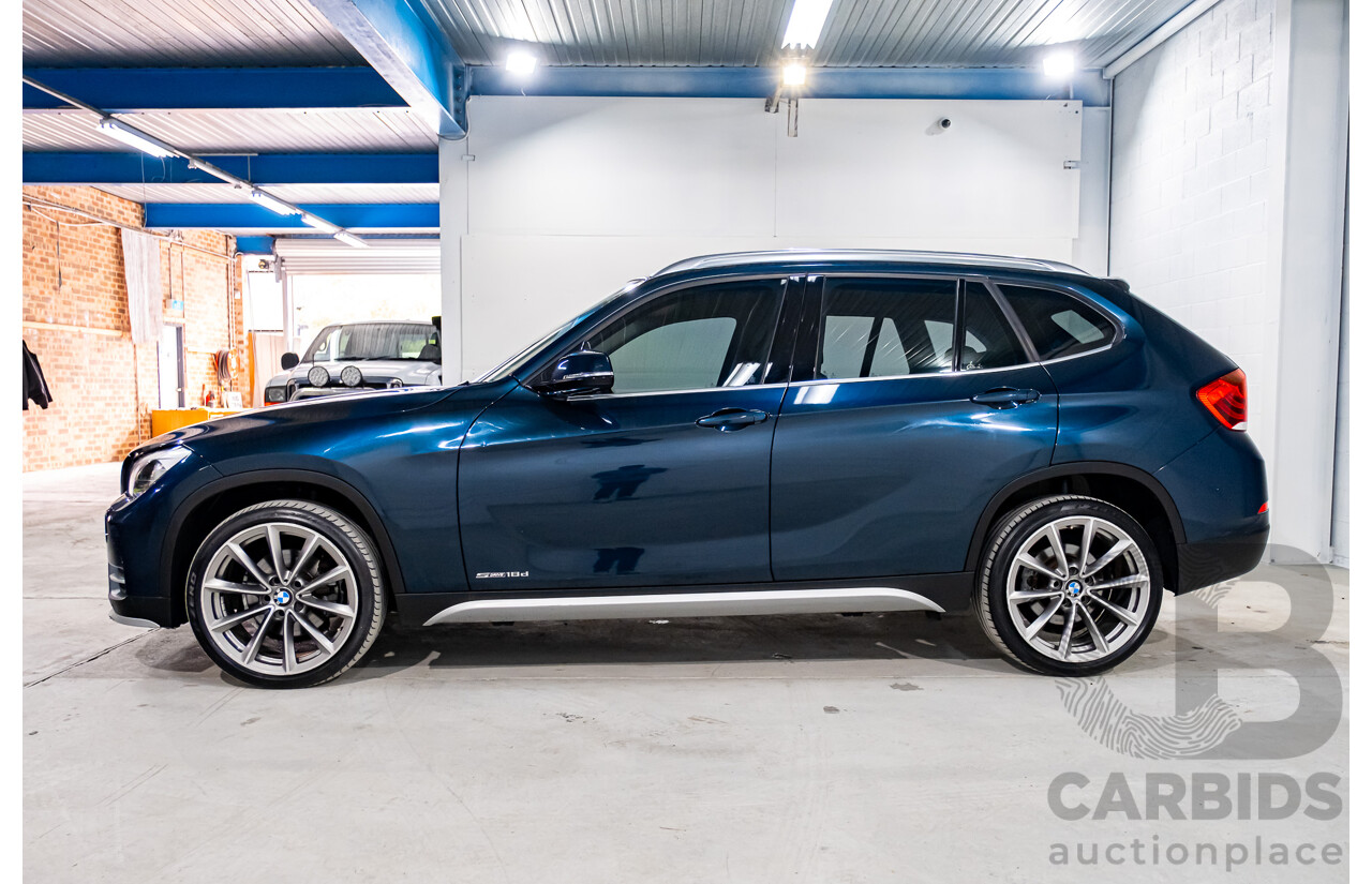 5/2015 BMW X1 Sdrive 18d E84 MY15 4d Wagon Midnight Blue Metallic Turbo Diesel 2.0L