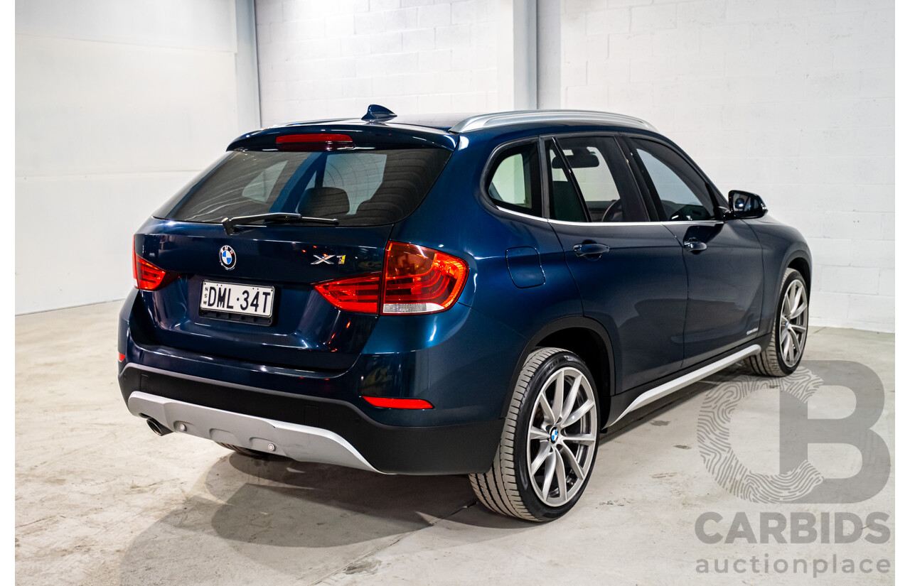 5/2015 BMW X1 Sdrive 18d E84 MY15 4d Wagon Midnight Blue Metallic Turbo Diesel 2.0L