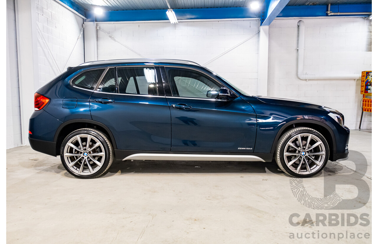 5/2015 BMW X1 Sdrive 18d E84 MY15 4d Wagon Midnight Blue Metallic Turbo Diesel 2.0L