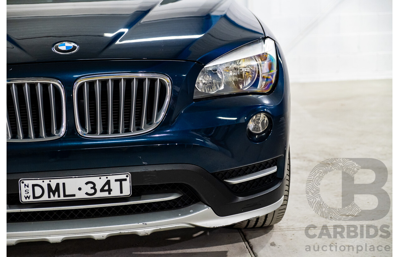 5/2015 BMW X1 Sdrive 18d E84 MY15 4d Wagon Midnight Blue Metallic Turbo Diesel 2.0L