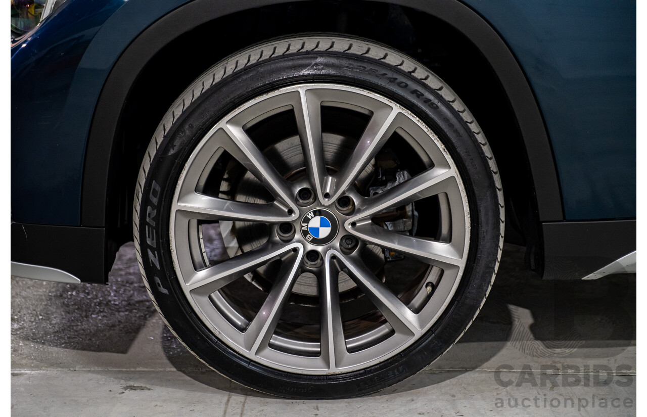 5/2015 BMW X1 Sdrive 18d E84 MY15 4d Wagon Midnight Blue Metallic Turbo Diesel 2.0L