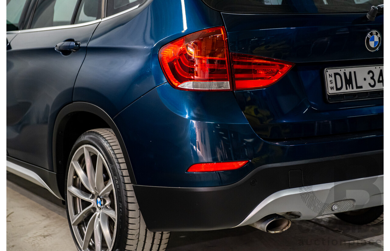 5/2015 BMW X1 Sdrive 18d E84 MY15 4d Wagon Midnight Blue Metallic Turbo Diesel 2.0L