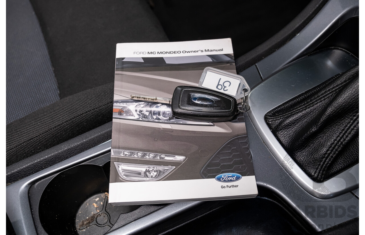 2/2014 Ford Mondeo LX MC 4d Wagon Silver 2.3L